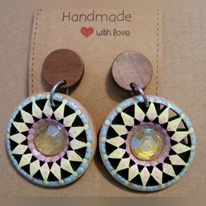 Handpainted earrings